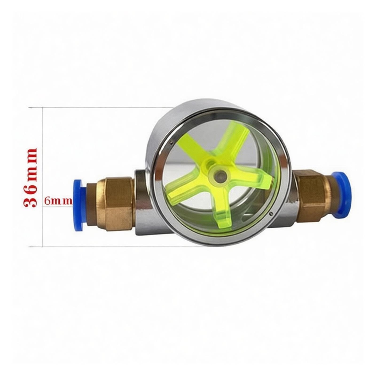 Indicatore di monitoraggio del flusso 'acqua del fluido for il
