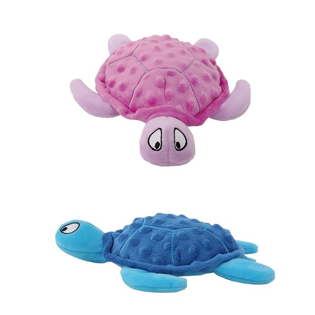 Foto 5 de 8 de MHADBKH Juguete masticable para cachorros con forma de tortuga chirriante molar de dibujos animados
