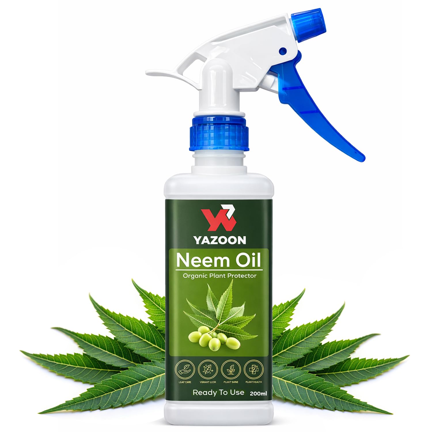 Neem Oil Spray for Plants 200ml | Organic Ready to Use Pest Control Spray for Indoor Outdoor Plants | Protects from Aphids Mites Whiteflies Fungus | Safe Gardening Plant Care Solution-image-40