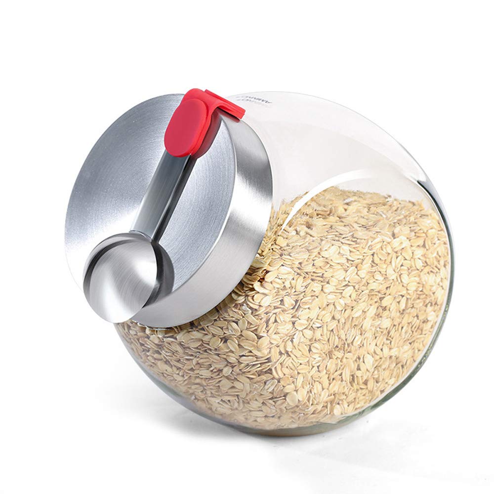 Contenitori Alimentari, Contenitori per la Conservazione degli Alimenti, Contenitori per la Conservazione con Airtight Coperchi, per tè, caffè, Riso, A