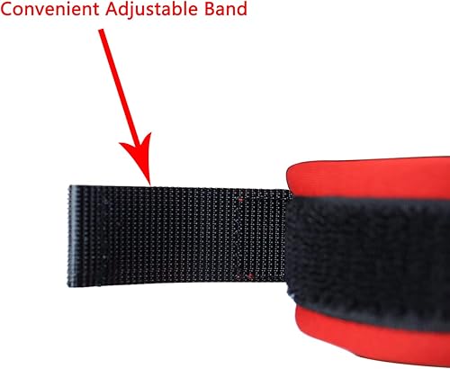 Miniatura 6 de Cable de acollador de interruptor de parada de seguridad para barcos, Rojo con correa de muñeca