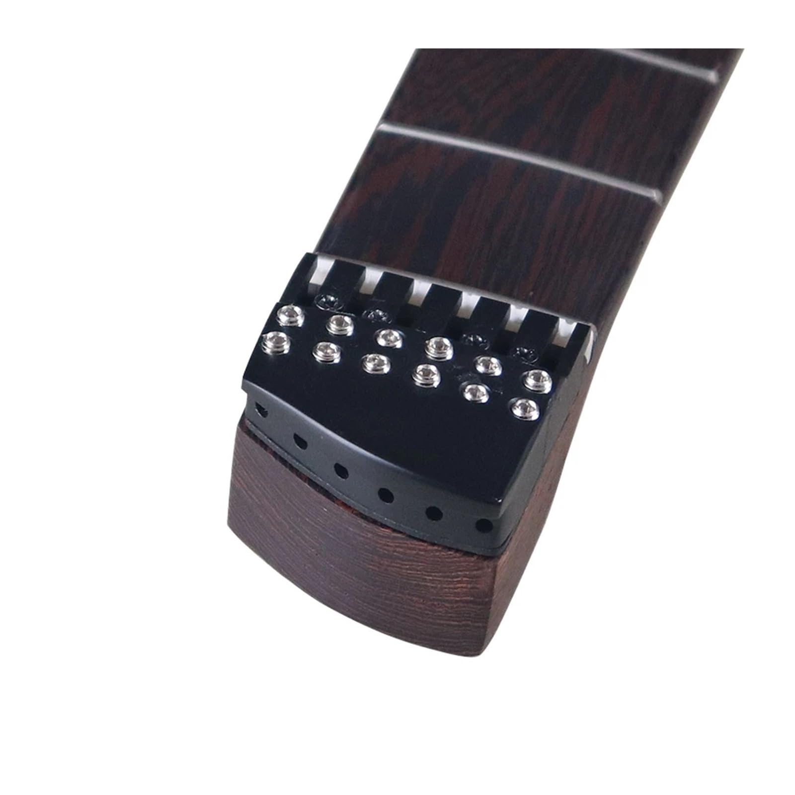 Chitarra elettrica in legno Wenge, chitarra senza testa, parte 24 tasti, larghezza 5,6 cm, buon artigianato for chitarre da viaggio a 6 corde