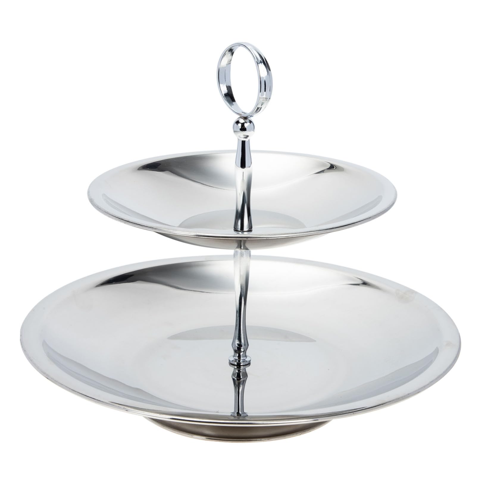 VICASKY Tiered Snack Stand Multi Layer Fruit Serving Tray for Home Bar Restaurant Party Detachable Design for Stylish Display