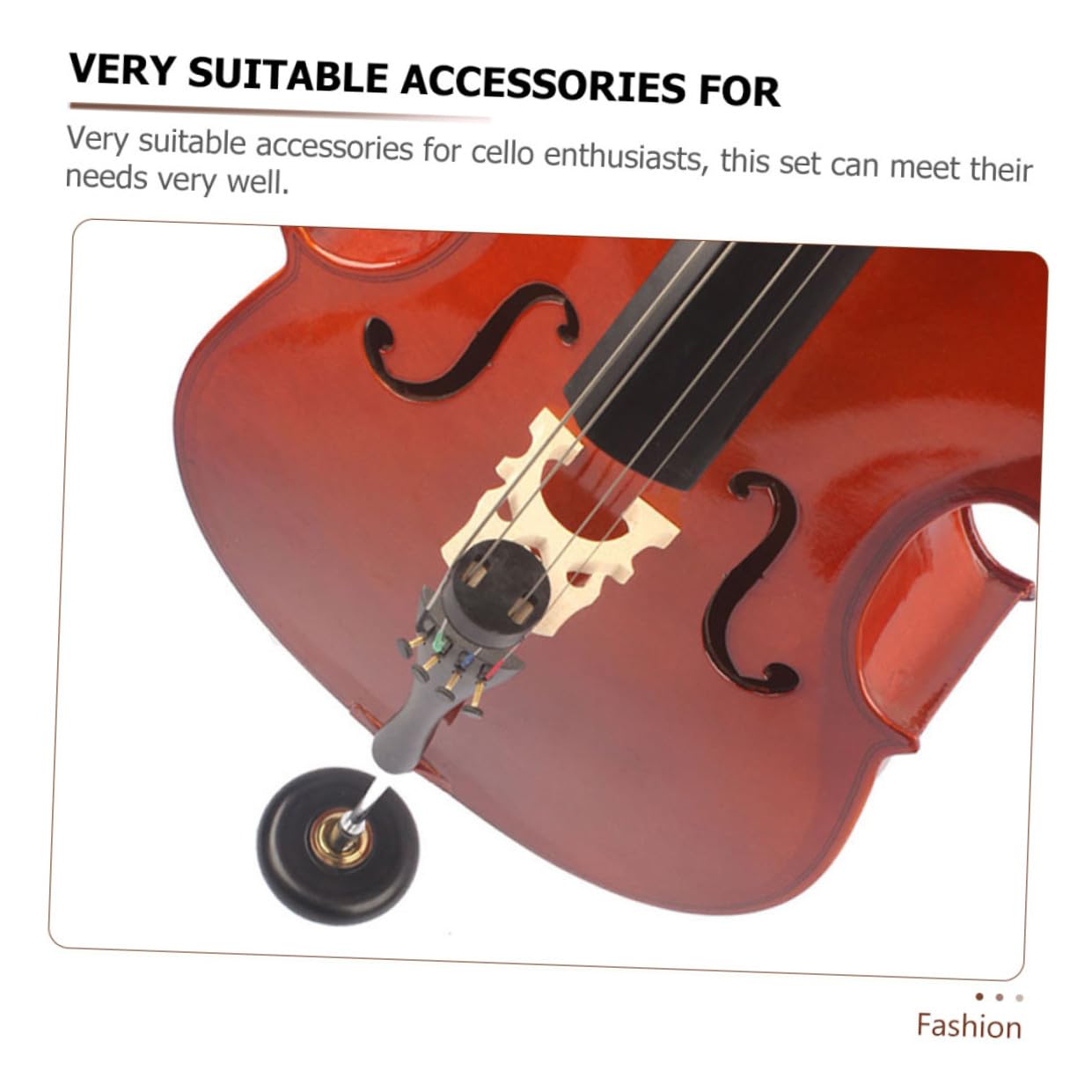Ebenholz-cello-zubehör Ersatzteile für Ebenholz-cello Cellozubehör Pflege für Ebenholz-cellos Cellobedarf Zufällige Farbe