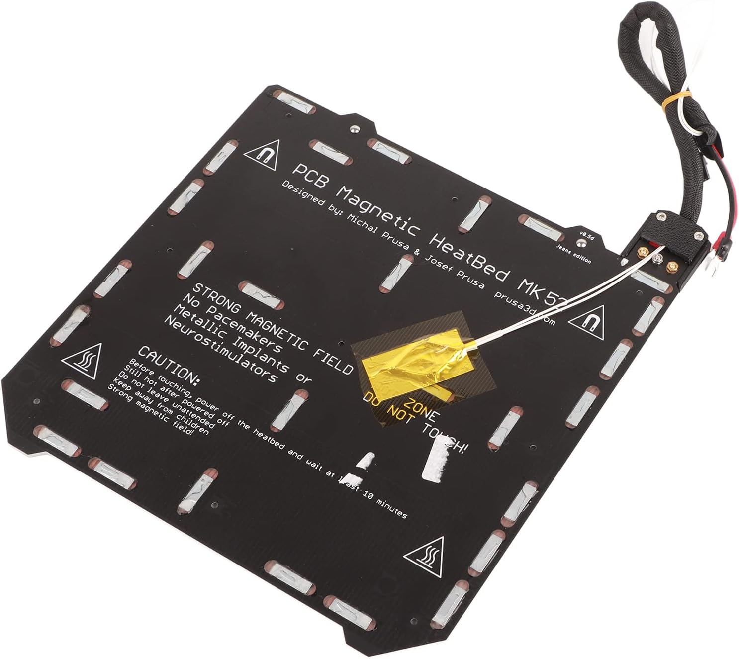 3D Printer Magnetic Heating Bed + Double-Sided Texture Powder Coated Spring Steel Plate for for i3 MK2.5S MK3 MK3S