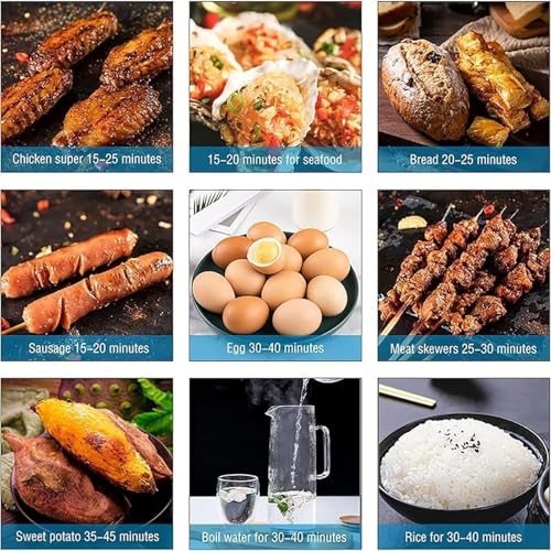 Gril solaire portable 1,5L : cuisson écologique sans feu de 150 à 290°C - 7