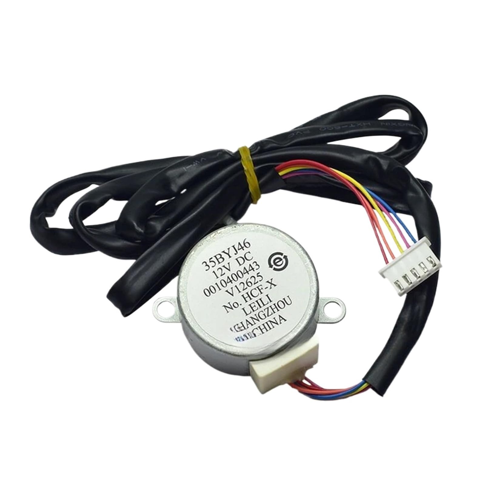 35BYJ46 ，Compatible For Haier， Air Conditioner Vertical Cabinet Unit Swing Leaf Guide Synchronous Motor 12v Stepping Wind Motor(0010400443-90cm)