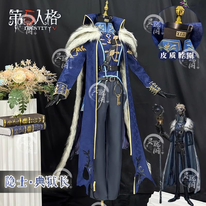 Amazon.co.jp: 第五人格 隠者 看守長 コスプレ衣装(ウィッグ 靴別売り