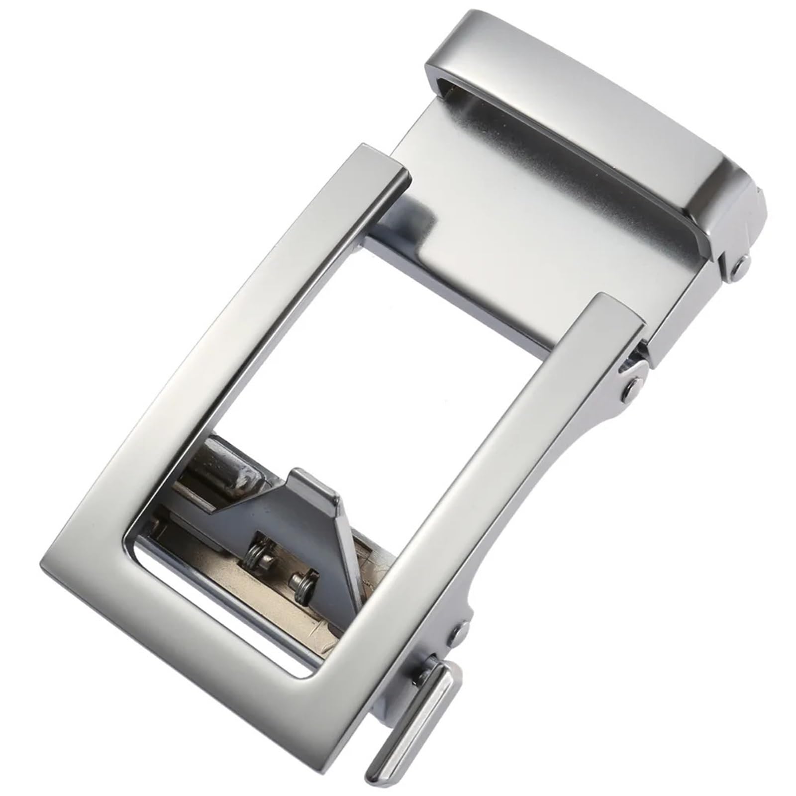 3 pz Uomo In Lega di Zinco Automatica Fibbia Della Cintura Pantaloni In Argento for 30mm 31mm Corpo Maschio Fibbie per cinture