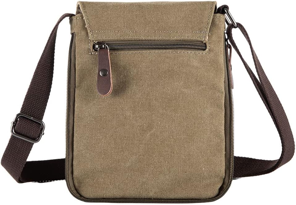 Sechunk Vintage Canvas Messenger Cross body bag Shoulder bag - Image 3