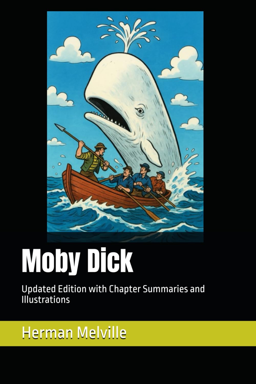 Moby Dick: Updated Edition with Chapter Summaries and Illustrations