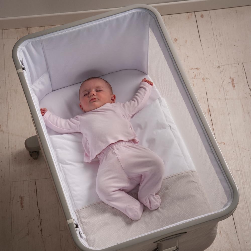 Foppapedretti Dream&Swing culla co-sleeping, Greige