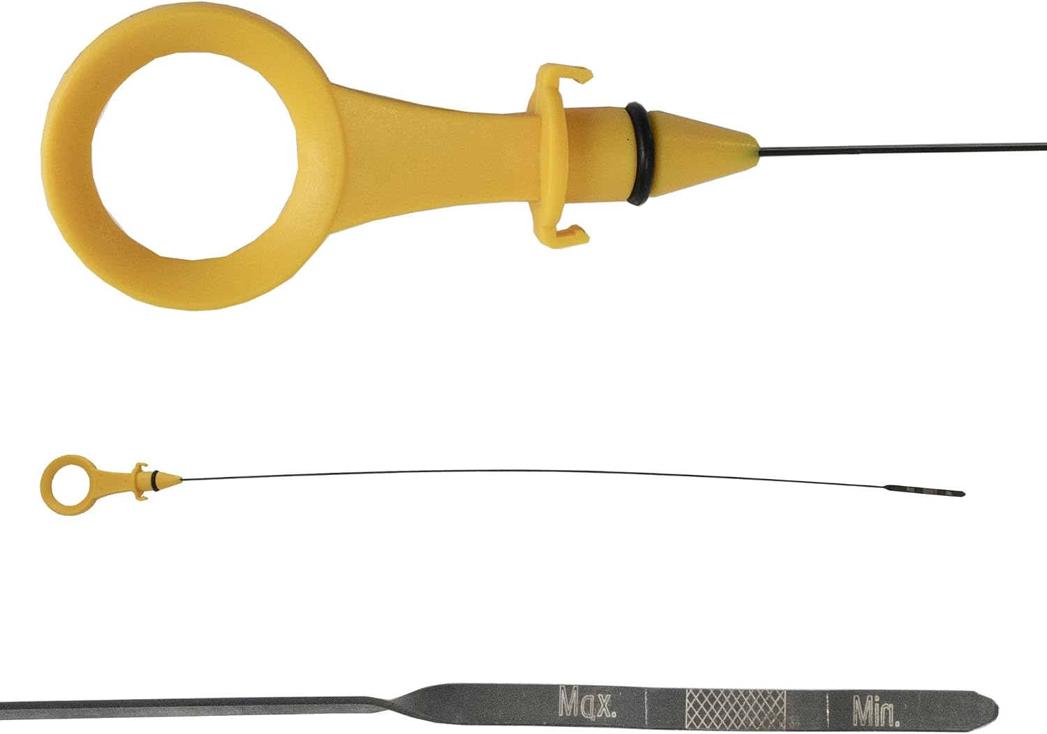 Oil Dipstick Fit for Audi A3 2008-2013, A4 A5 Quattro 2009-2017, Q3 2012-2016, Q5 2011-2015, for VW Jetta GLI Passat B6 2.0T Engine Oil Level Dip Stick Indicator 06H115611E 06J115611F