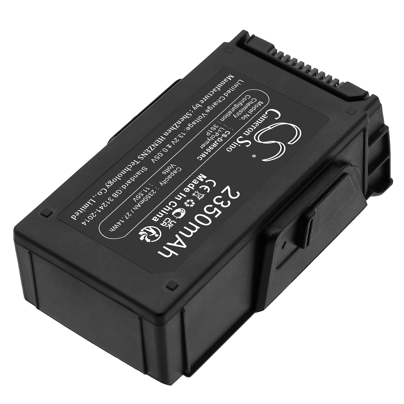 Cameron Sino - Batteria di ricambio per DJI Mavic Air PN: DJI CP.PT.00000119.01, PART01 2350 mAh / 27.14 Wh