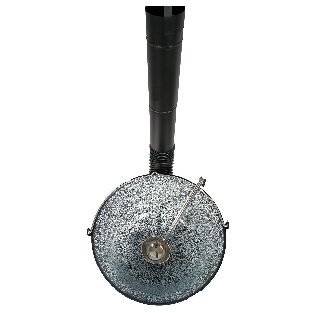 Set Ungarischer Ofen 39 + Gulaschkessel 30 Liter + Schöpflöffel Gulaschkanone Suppenkessel