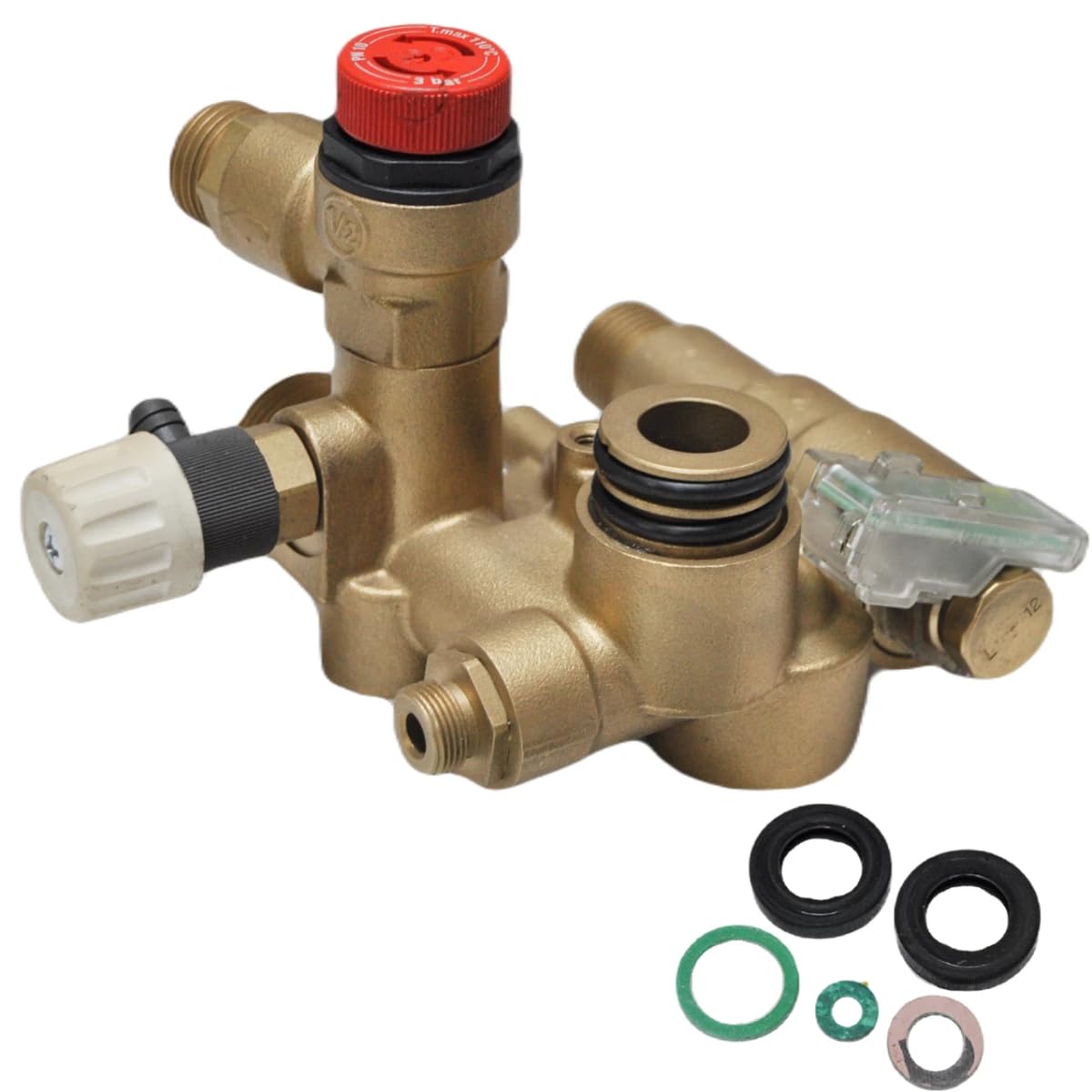 Baxi Potterton Promax Combi He Plus A Inlet Assembly 12L Inlet Assembly 12L 5132454