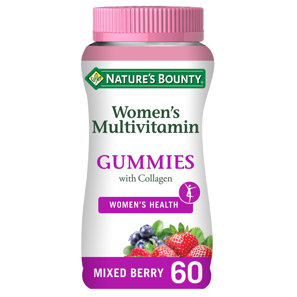 Nature's Bounty Women's Multivitamin Gummies with Collagen Pack of 60