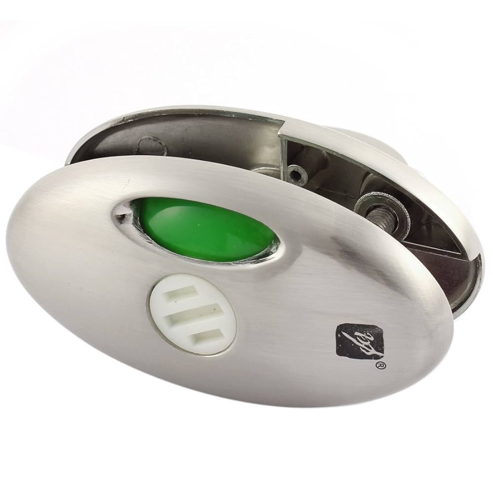 【コメント受付用】 Amazon | Aexit WCハードウェアD型ノブ空き係合楕円形トイレドア