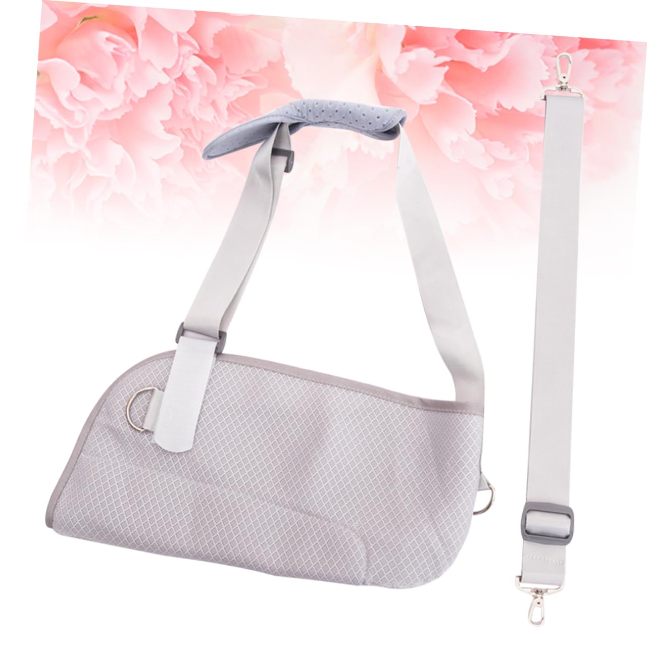 Beavorty Broken Arm Sling Adjustable Strap Shoulder Elbow Support Band Forearm Support Brace Breathable for Arm Injury