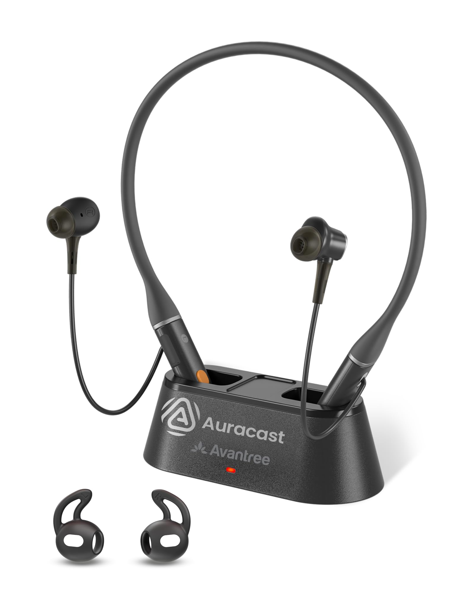 Loop Dock - Next-Gen Auracast & Bluetooth Neckband Earbuds