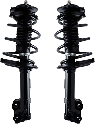 Miniatura 81 de Detroit Axle - 2 puntales delanteros para Chevrolet Aveo Aveo5 Pontiac G3 Wave, 2 puntales con suspensión de reemplazo de montaje de resorte