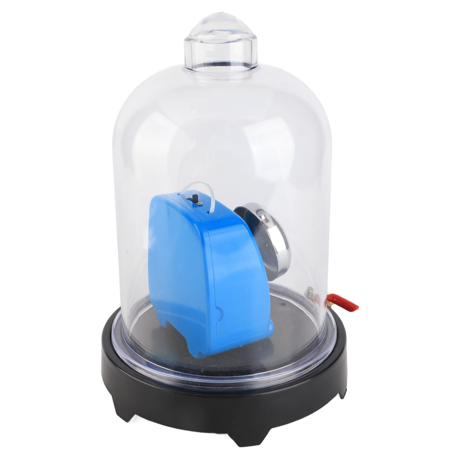 Kit Demostración Vacío con Tarro Sonido Material PVC Funciona Pilas para Laboratorio Aula Enseñanza Ciencia Campana Electricidad