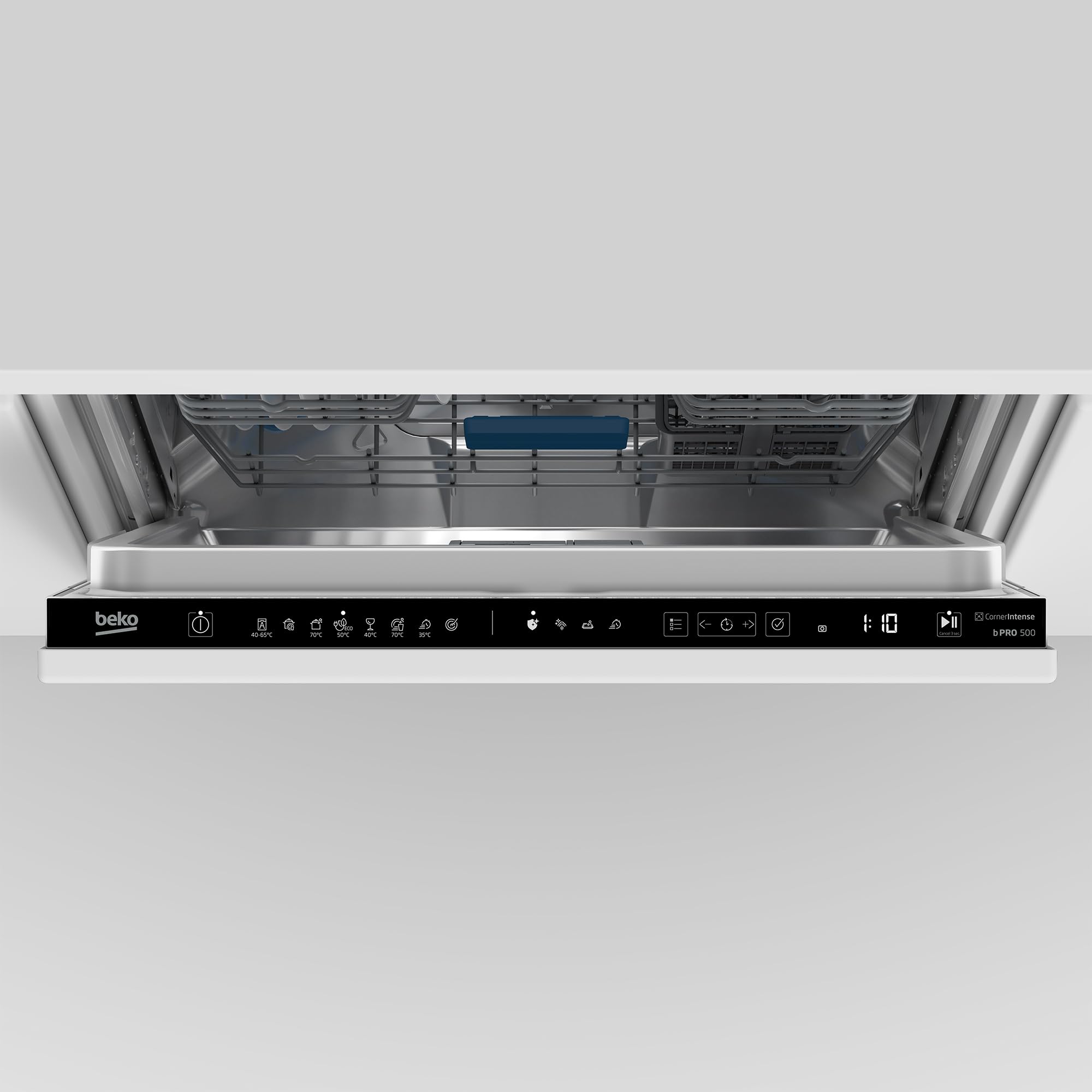 BEKO BDIN38450 Geschirrspüler vollintegriert, 14 Maßgedecke, Watersafe+, SteamGloss, ProSmart Inverter Motor