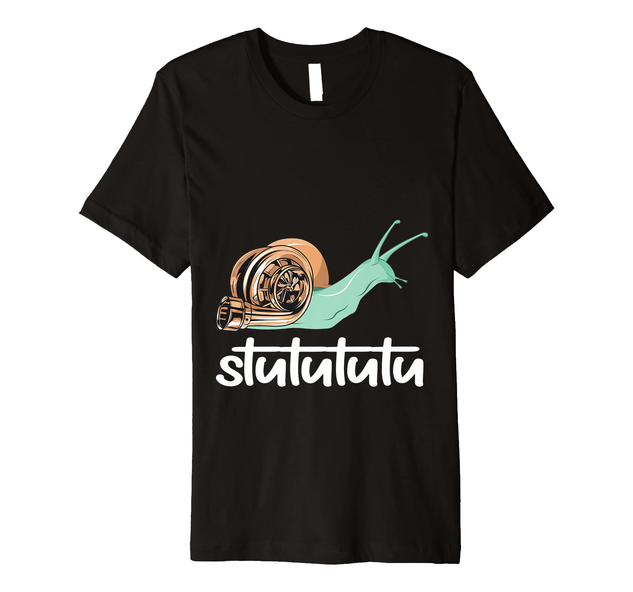 stututu Turbo funny snail Premium T-Shirt