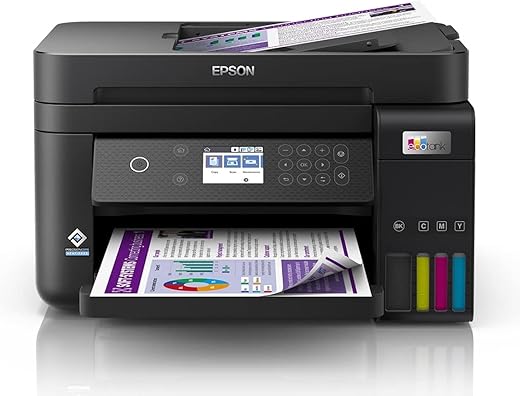 EPSON Multifuncional EcoTank L6270 - Tanque de Tinta Colorida, Wi-Fi Direct, Ethernet,...