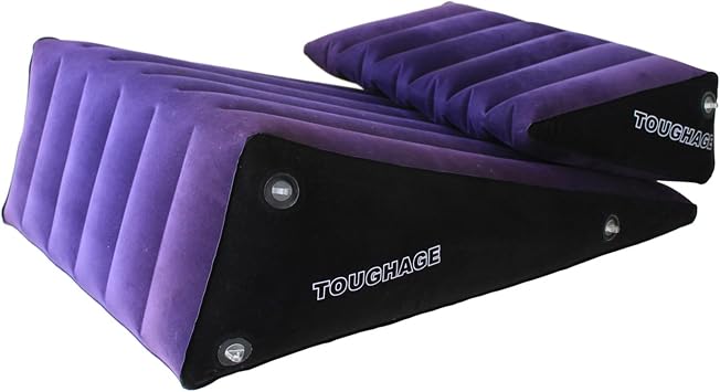 COSWE Sex Pillow, Sex Ramp Furniture for Adults Couples Set, Inflatable Sex Wedge Pillow, Sex Pillow for Couples for Bedroom