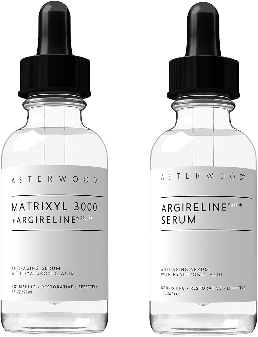 Matrixyl 3000 & Argireline Serum 1 oz + Argireline Peptide Serum 1 oz