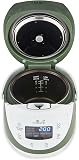 Yum Asia Panda Mini Rice Cooker With Ninja Ceramic Bowl and Advanced Fuzzy Logic (3.5 cup, 0.63 litre) 4 Rice Cooking Functions, 4 Multicooker functions, LED display, 220-240V (Whire and Sage Green) - 5
