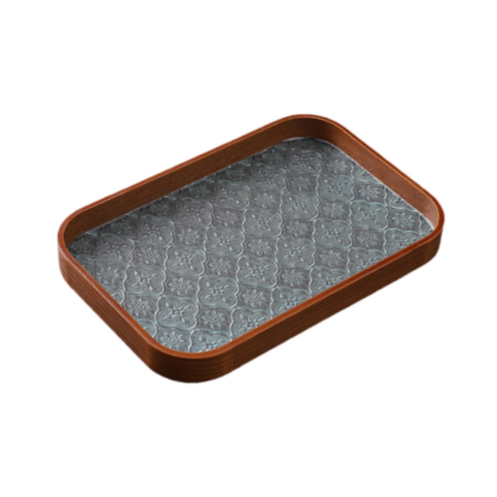 QIXCXAZ Charming Serving Tray Platter Snack Trays Decorative,Rectangle