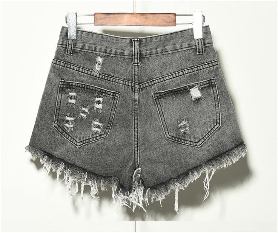 ZCFXJiTuanYZ Women's Summer Denim Shorts with Holes and Casual Pants,NO.11