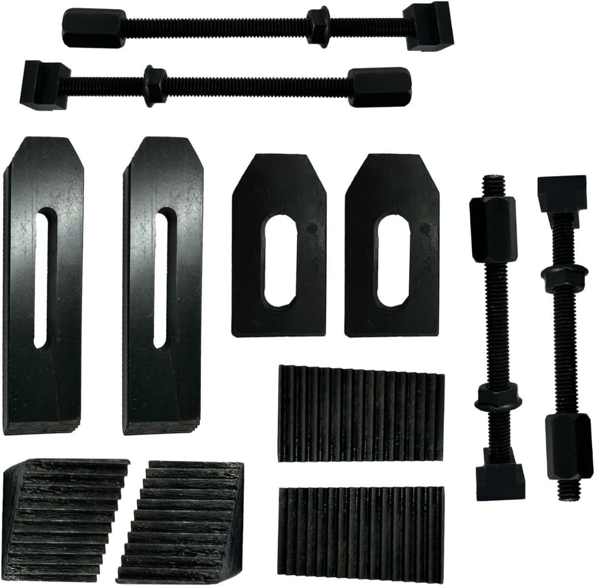 Assorts 24 Pcs Clamp Kit Set M6 6 mm For Rotary Tables, Milling Tables, Face Plates & Vertical Slide