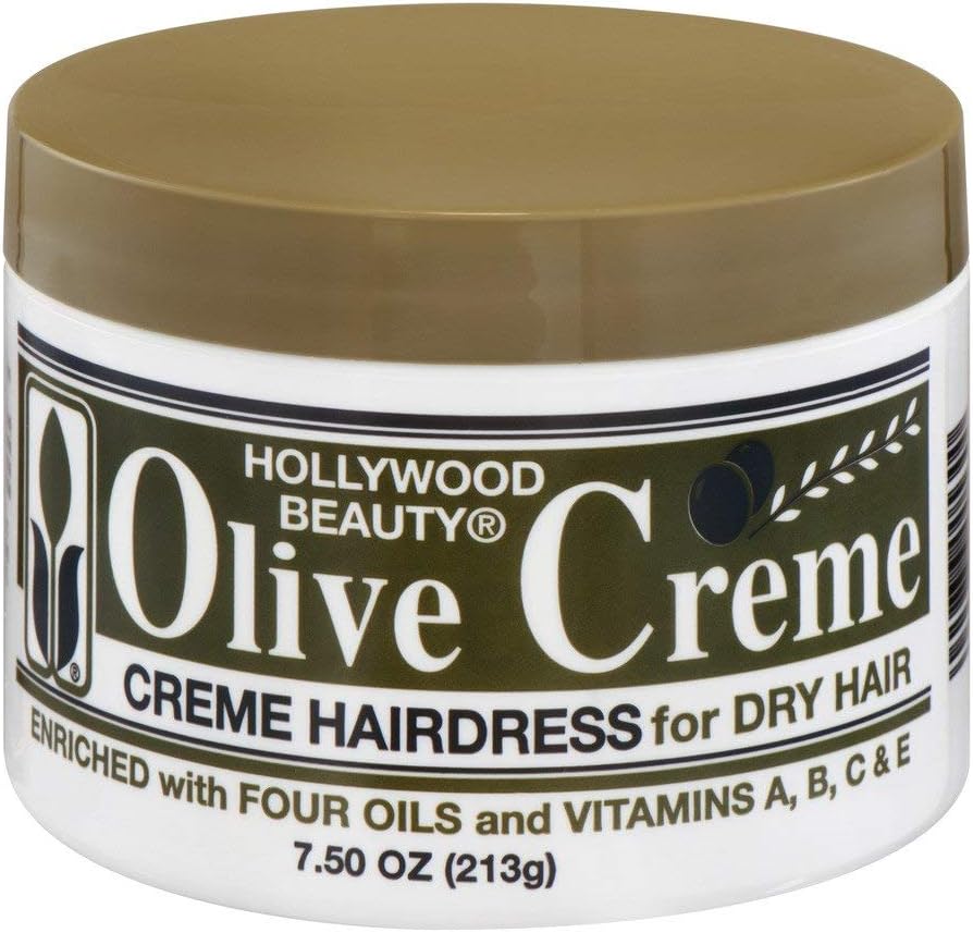 Hollywood Beauty Olive Cholesterol & Olive Creme, 7.5 oz