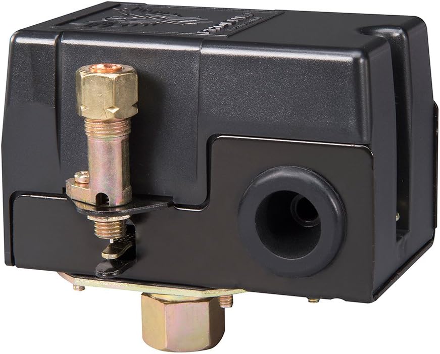 Phoenix 69MB7LY 95/125 PSI 1-Port Air Compressor Switch with Unloader Valve & Auto/Off (Furnas type)