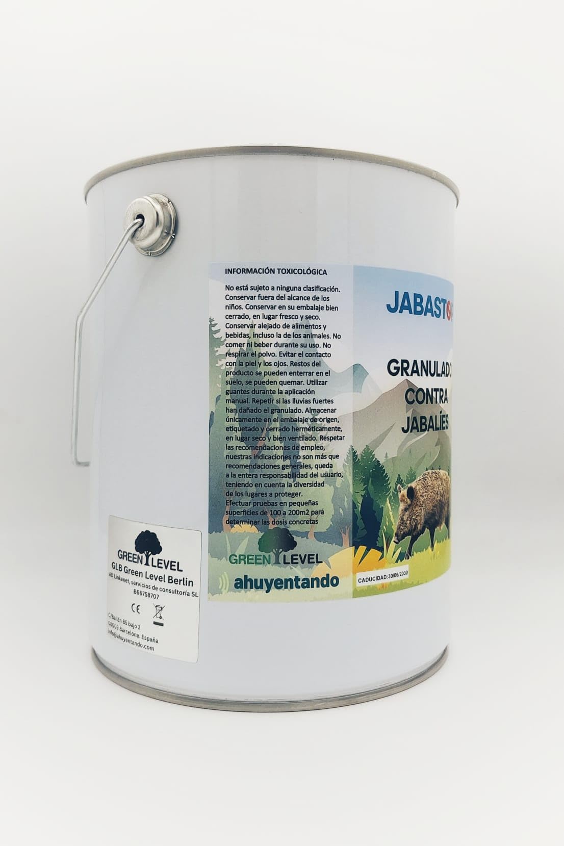 Repelente jabalíes granulado | Ahuyentador de jabalí | Grandes fincas y jardines | Jabastop 2 Kgs