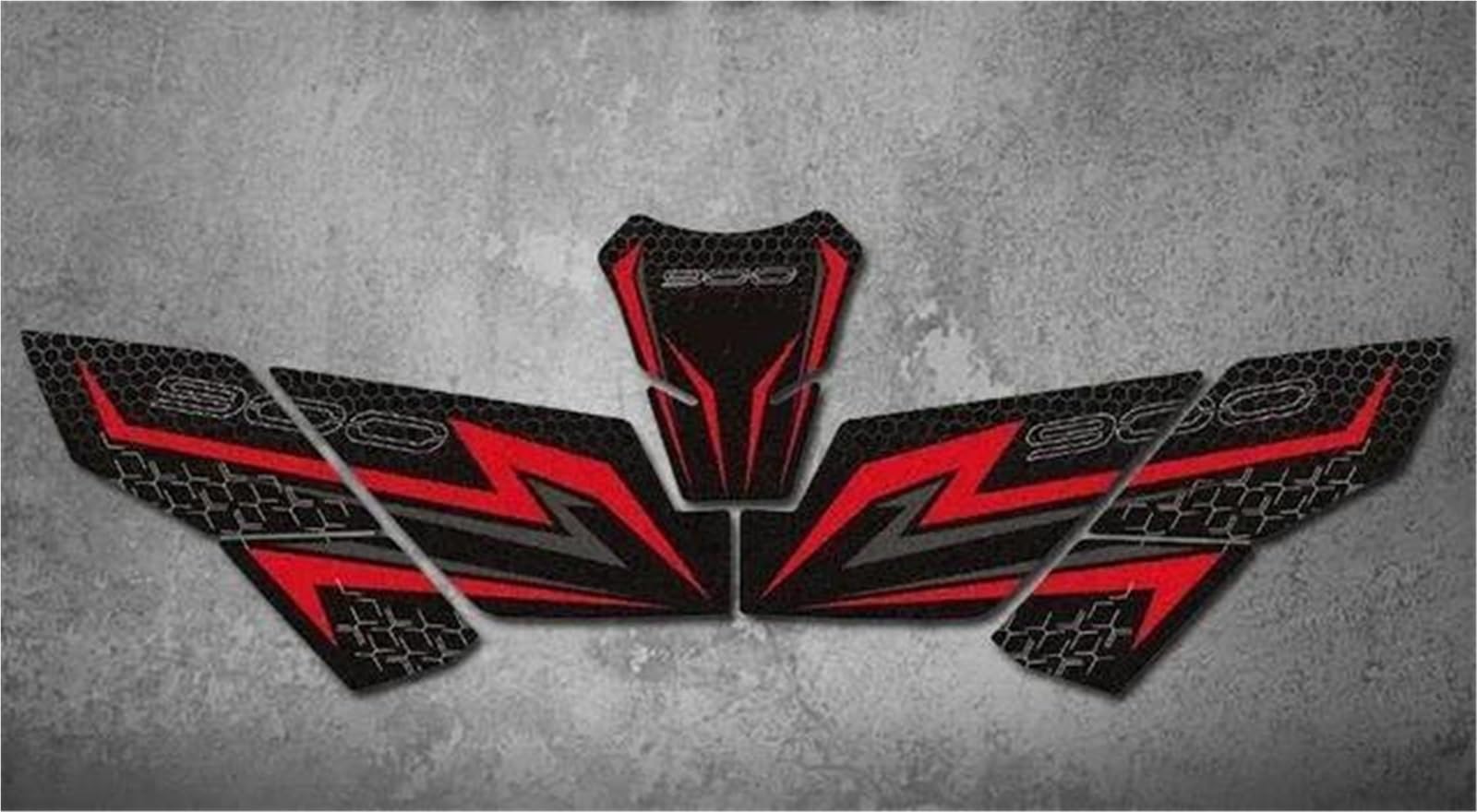 Motorcycle Tank Pads Gas Knee Grip Traction Stickers Protector Accessories for Z900(Style 5)