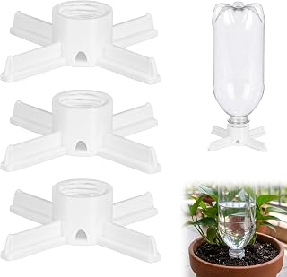 Self Watering Planter Adapter for Microgreens, Easy Gardening, Fit 16.9oz Soda Bottles