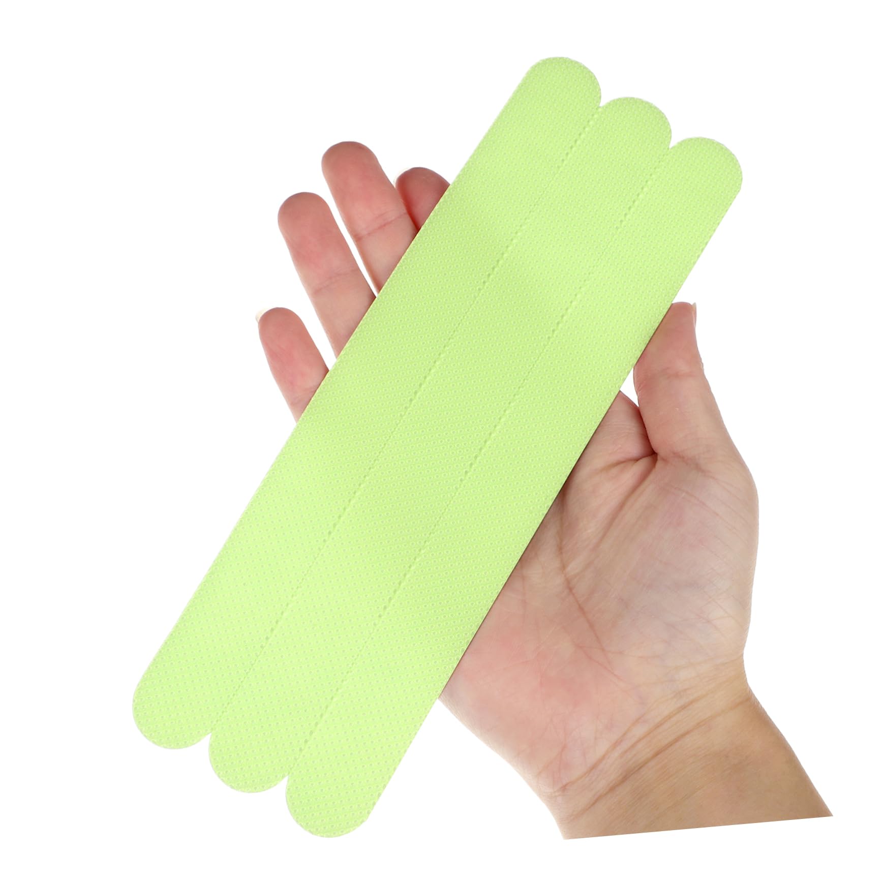 Gatuida 10 Juegos Cinta Antideslizante Sin Peldaños De Escalera Tiras Reflectantes Para Escaleras Divisores Peldaños De Escalera Antideslizantes Accesorio Rodillos Green Mañana Uds * 10
