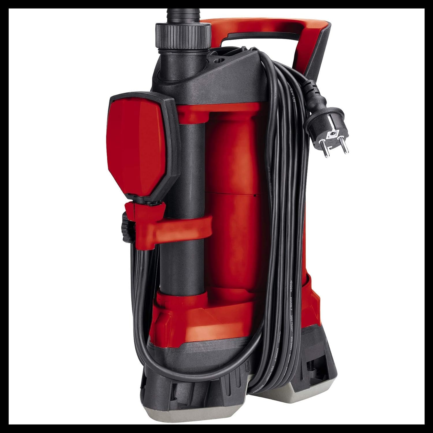 Einhell Schmutzwasserpumpe GE-DP 3925 ECO (390 W, Ø25 mm Fremdkörper, 10.000 L/h Förderl., ECO-Power, Schwimmerschalter, Tragegriff mit Kabelaufwicklung)