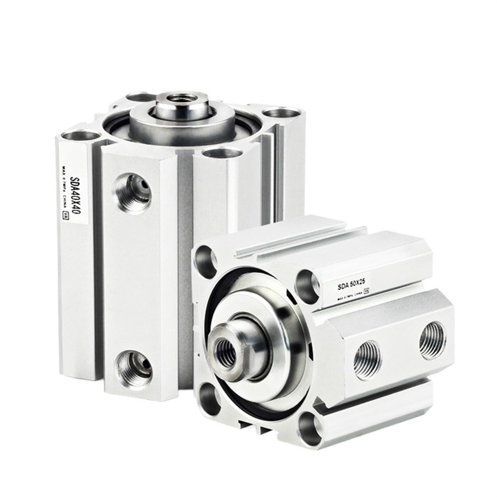 Mini cilindro de aire SDA40 de 40mm para la automatización precisa de líneas de producción