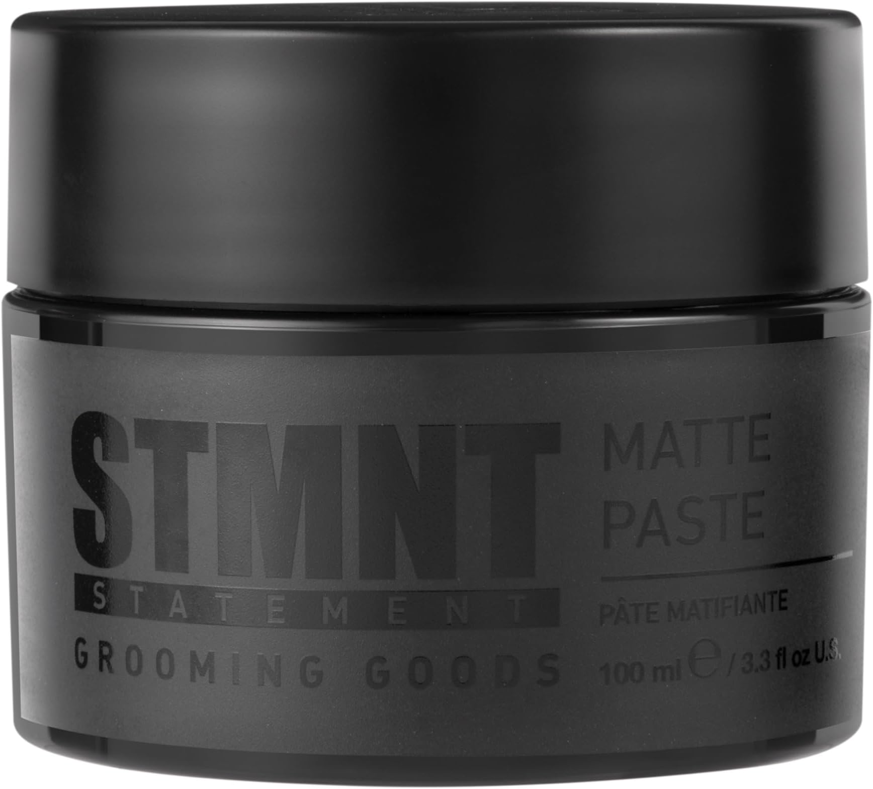STMNT Grooming Goods Matte Paste, Lasting Texture and Matte Finish, 3.38 Oz