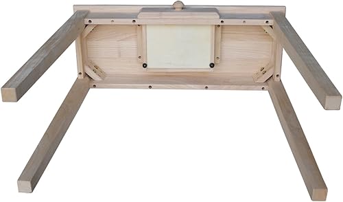 Miniatura 11 de International Concepts - Mesa rectangular de pasillo, sin terminar