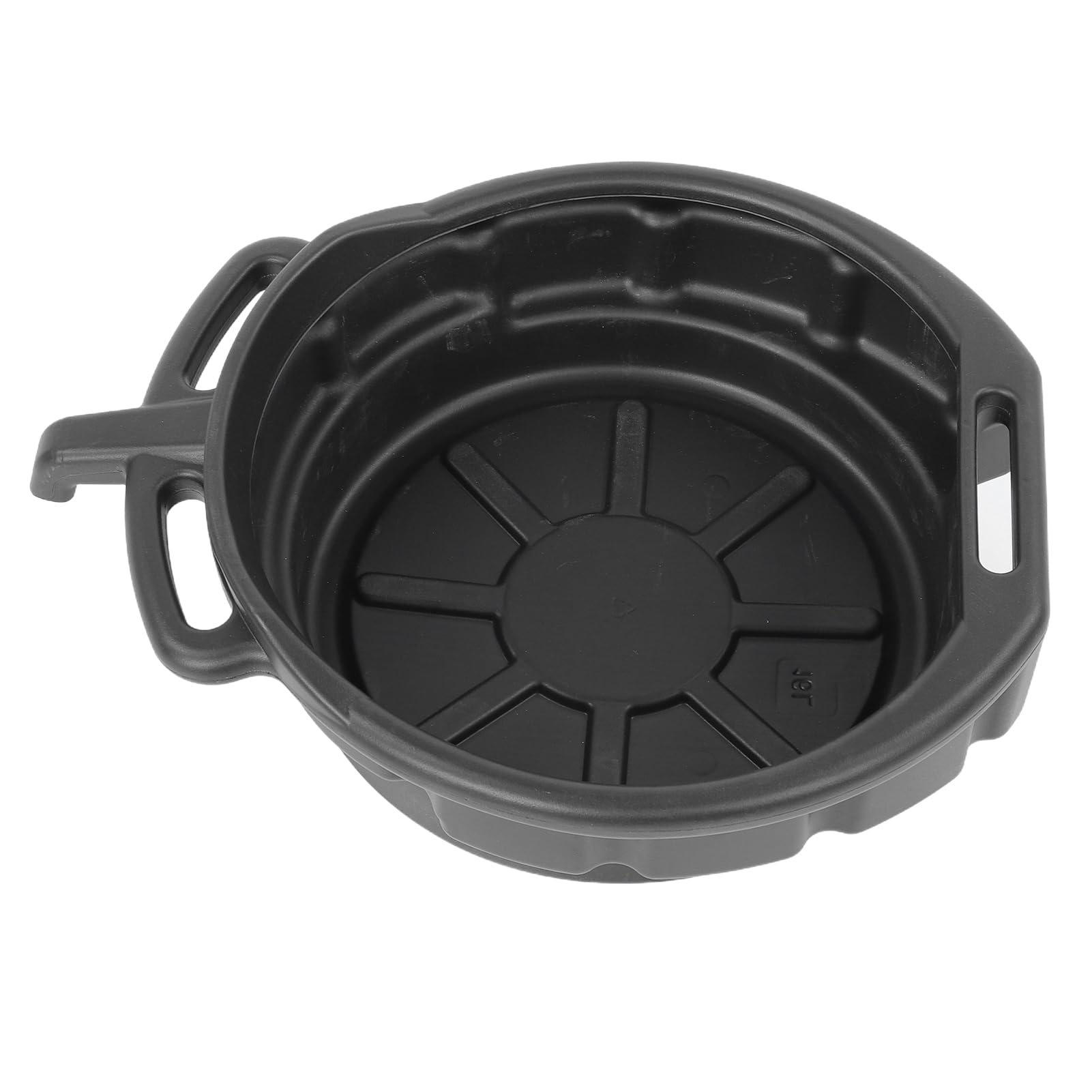 Tbest Bandeja de Drenaje de Aceite, Colector de Aceite Usado 16 L 4 Galones Perfil bajo Antisalpicaduras con Asas y Boquilla for Automoción y Motocicleta