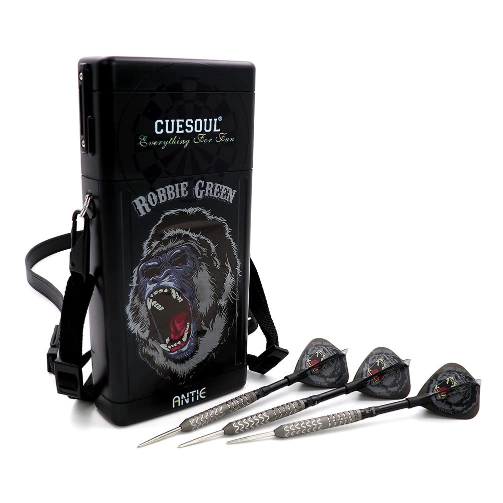 CUESOUL RobbieGreen and James Richardson 22g/24g/25g 90% Tungsten Steel Tip Dart Barrels,Oil Paint Special Edition