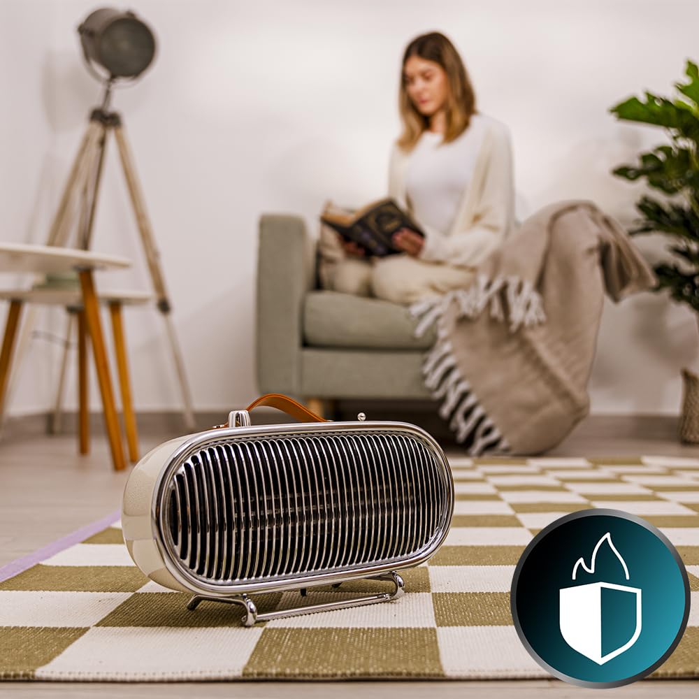 ReadyWarm 1500 Max Ceramic Design Black Calefactor cerámico de sobremesa