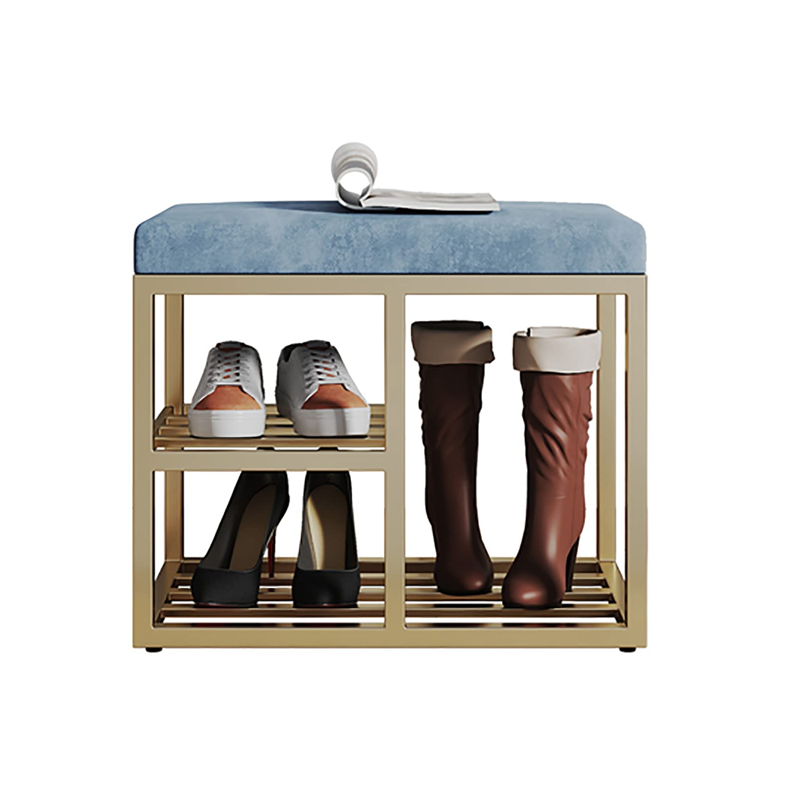 Banc à chaussures moderne pour une entrée ordonnée et accueillante