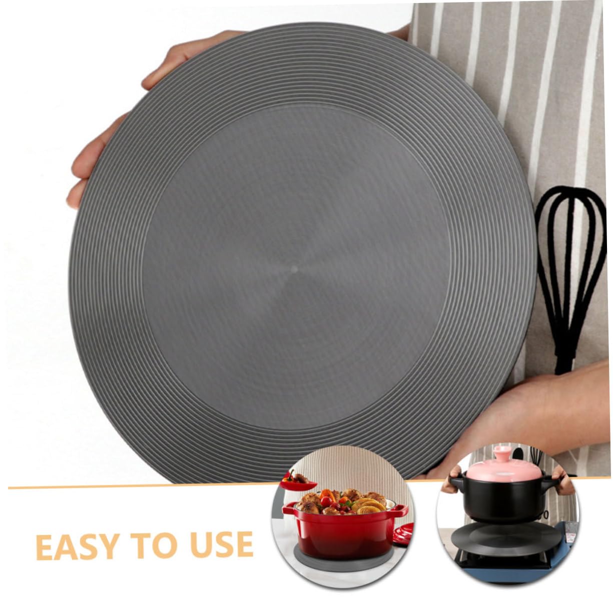 VALICLUD Difusor de Calor para Estufa de Gas Placa Conductora de Calor de Accesorio de Cocina para Descongelación y Calentamiento para Uso Cocina